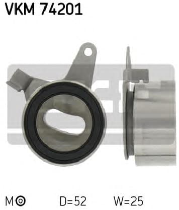 Tensioner belt VKM74201