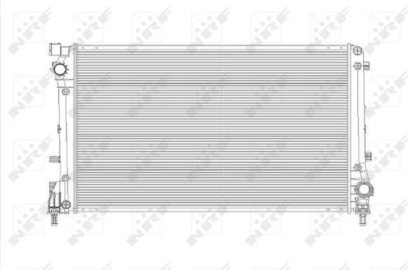 Radiator, engine cooling 53835