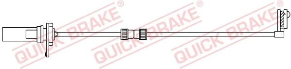 Brake pad wear indicator WS0427A