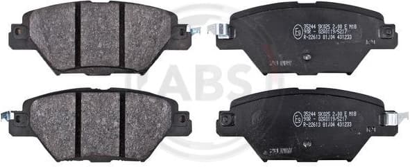 Brake Pad Set, disc brake 35244