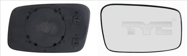 Mirror Glass, exterior mirror 33800051