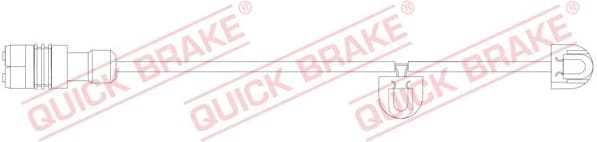 Brake pad wear indicator WS0398A