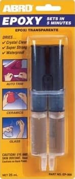 ABRO klijai skaidrūs EPOXY 27ml - ABRO02179 (ABRO) - Autoera