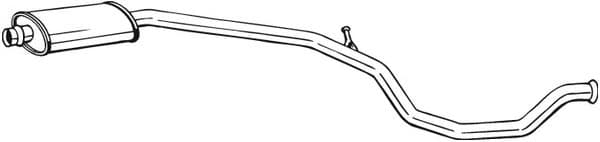 Centre Muffler 285-603