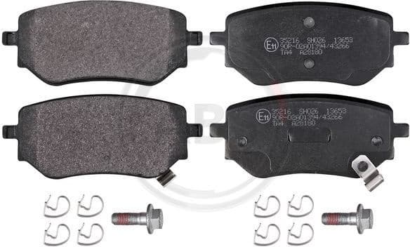 Brake Pad Set, disc brake 35216