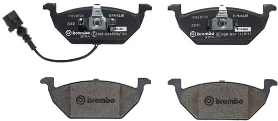 Brake Pad Set, disc brake XTRA LINE P85072X - image 2