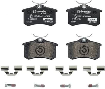 Brake Pad Set, disc brake XTRA LINE P85020X - image 2