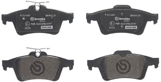 Brake Pad Set, disc brake XTRA LINE P24148X - image 2