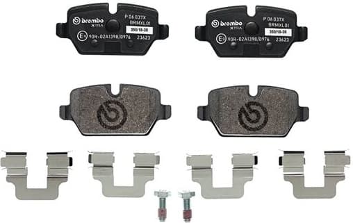 Brake Pad Set, disc brake XTRA LINE P06037X - image 2