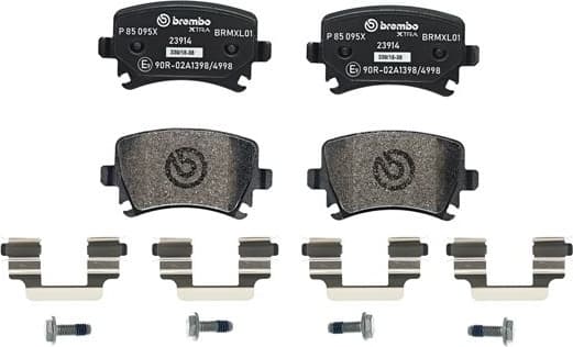 Brake Pad Set, disc brake XTRA LINE P85095X - image 2