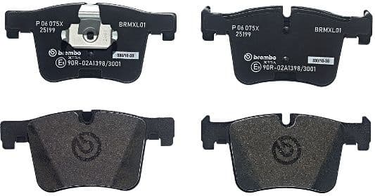 Brake Pad Set, disc brake XTRA LINE P06075X - image 2