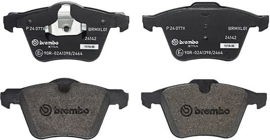 Brake Pad Set, disc brake XTRA LINE P24077X - image 2