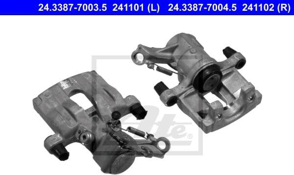 Brake Caliper 24.3387-7003.5