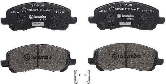 Brake Pad Set, disc brake XTRA LINE P54030X - image 2