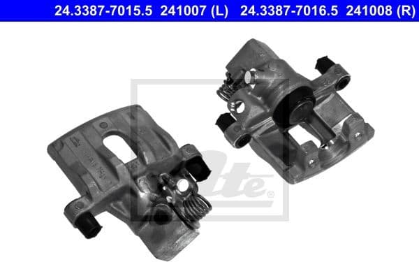 Brake Caliper 24.3387-7015.5