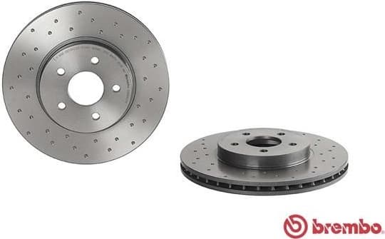 Brake Disc XTRA LINE - Xtra 09.8665.1X - image 2