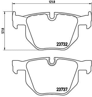 Brake Pad Set, disc brake XTRA LINE P06033X