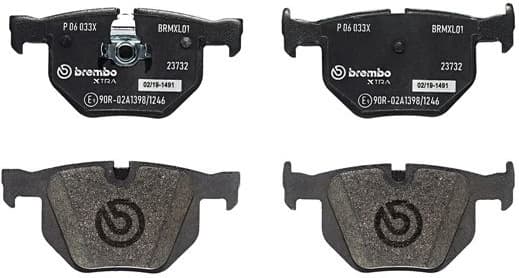Brake Pad Set, disc brake XTRA LINE P06033X - image 2