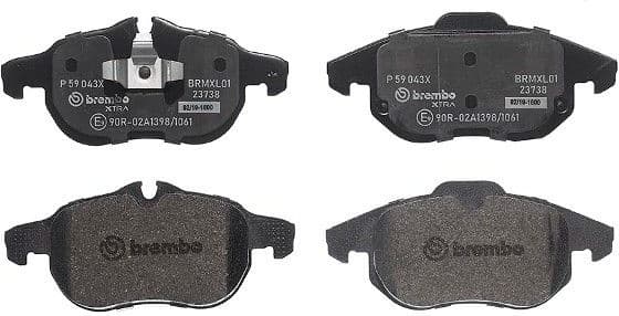 Brake Pad Set, disc brake XTRA LINE P59043X - image 2