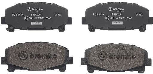 Brake Pad Set, disc brake XTRA LINE P28043X - image 2