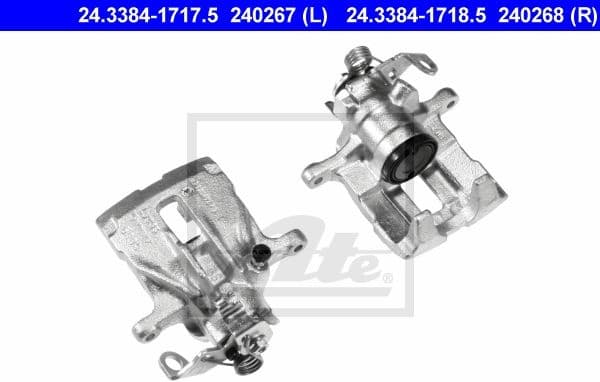 Brake Caliper 24.3384-1717.5
