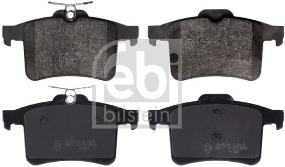 Brake Pad Set, disc brake 116089