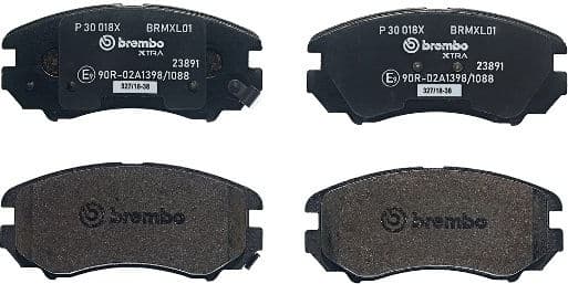 Brake Pad Set, disc brake XTRA LINE P30018X - image 2
