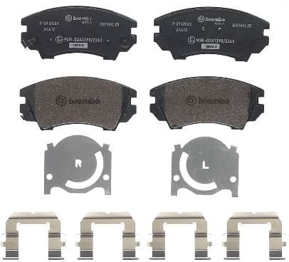 Brake Pad Set, disc brake XTRA LINE P59055X - image 2
