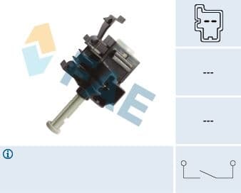 Switch, clutch control (cruise control) 24854