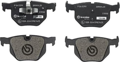 Brake Pad Set, disc brake XTRA LINE P06039X - image 2
