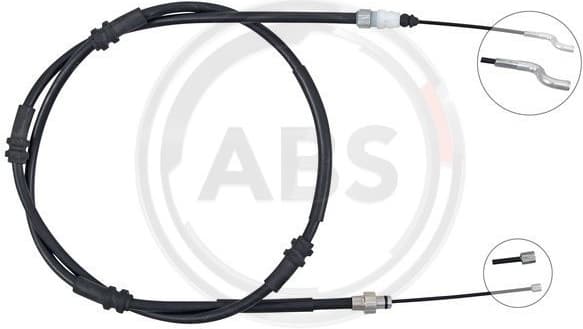 Cable Pull, parking brake K16016