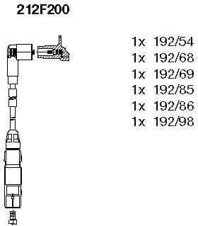 Ignition Cable Kit 212F200