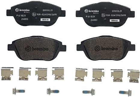 Brake Pad Set, disc brake XTRA LINE P61103X - image 2
