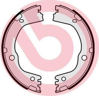 Brake Shoe Set, parking brake ESSENTIAL LINE S30543