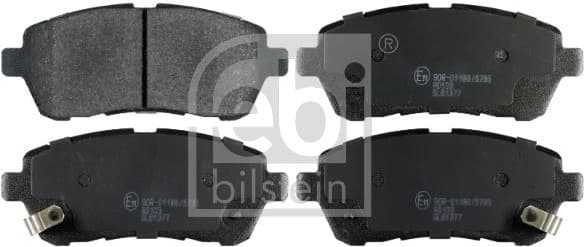Brake Pad Set, disc brake 170652