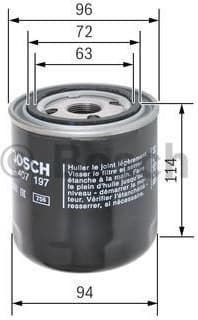 Hydraulic Filter, automatic transmission F026407197 - image 5