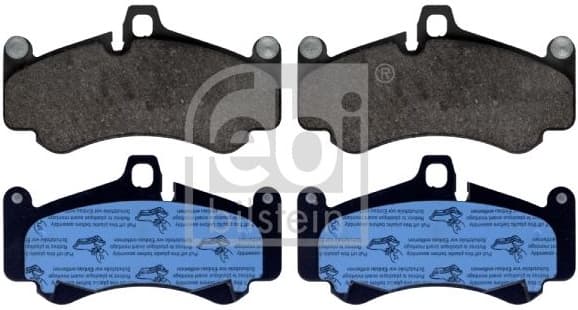 Brake Pad Set, disc brake 116173