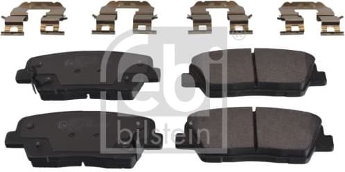 Brake Pad Set, disc brake 116284