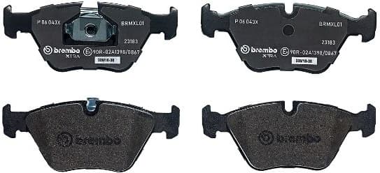 Brake Pad Set, disc brake XTRA LINE P06043X - image 2