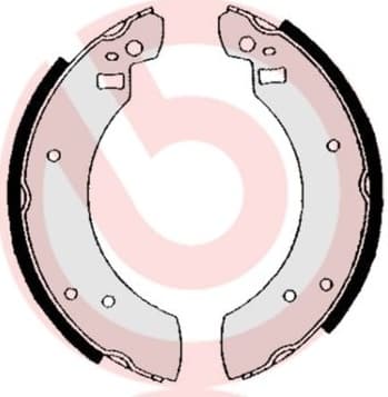 Brake Shoe Set ESSENTIAL LINE S24502
