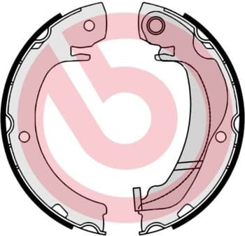 Brake shoes handbrake, Top Quality S83561