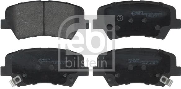Brake Pad Set, disc brake 116261