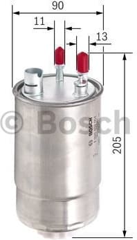 Fuel Filter F026402054 - image 5