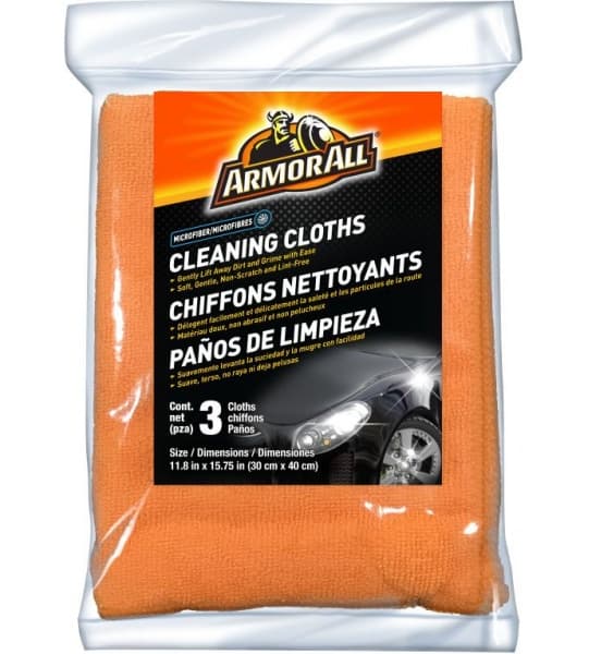 ArmorAll 3 mikropluošto valymo šluostės - STPAA40075