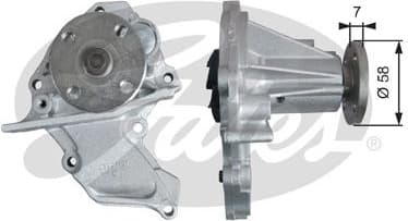 Water Pump, engine cooling WP0118
