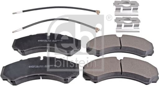 Brake Pad Set, disc brake 116255