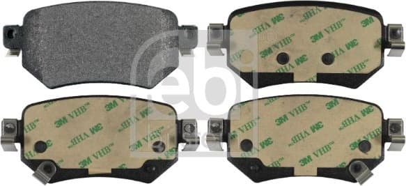 Brake Pad Set, disc brake 170664