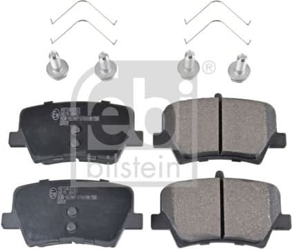 Brake Pad Set, disc brake 16984