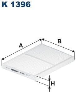 Filter, cabin air K 1396