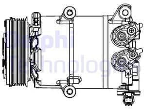 Compressor, air conditioning CS20553